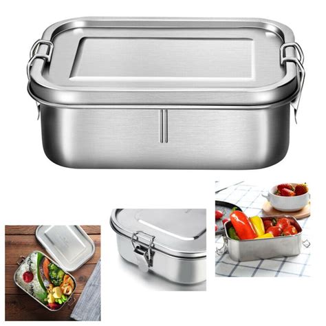 bento box lunch box metal|stainless bento box lunch containers.